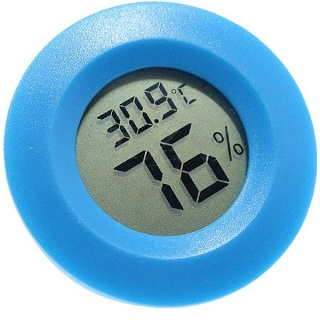 Mini Digital Thermometer Hygrometer Temperature Humidity Indoor Room LCD Meter